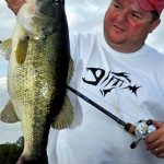Shimano's Bob Mahoney hard at 'work!'
